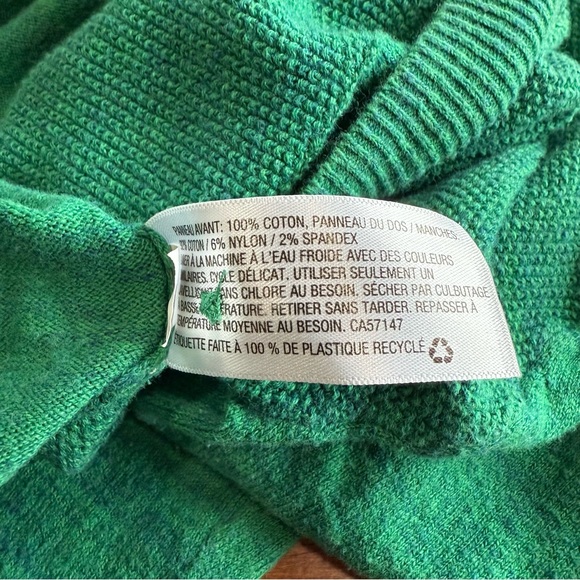 Women’s Merona Green Cardigan Size Large - Picture 7 of 9